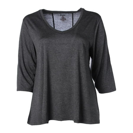 Balance Collection - The Balance Collection Womens Plus Yoga Fitness T-Shirt