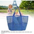 thumbnail image 3 of HUGFEGWE Large Capacity Mesh Beach Bag, 8 Separate Pockets, Waterproof Material, Breathable Design for Vacation Swimming CJB91-111226, 3 of 9