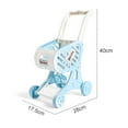CHUANK Kids Toy Shopping Carts, Portable Pretend Cart , Toddlers Cart