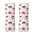 thumbnail image 1 of Balery Birthday Cake Funda Protectora para Almohada Corporal de Algodón Hipoalergénico con Cierre(55 x 21 pulgadas), Almohadas No Incluidas, 1 of 7