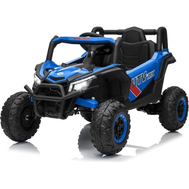 12V Ride-On UTV with 4WD/2WD Switch, Remote Control & Spring Suspension