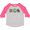 Heather and Hot Pink, variant on Inktastic Hiking Eat Sleep Hike Boys or Girls Toddler T-Shirt
