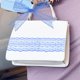 thumbnail image 1 of unbranded De Encaje Azul Para Ropa Decorativa Con Bordes Planos Ideal Para Proyectos DIY, 1 of 6