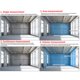 thumbnail image 5 of Telémetro láser inteligente Medidor de distancia láser digital con área de volúmenes continuos únicos Modos de medición de Pitágoras Función ajustable IP54 a prueba de agua, 5 of 8