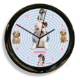 thumbnail image 1 of Clock 41602 California Casque Chien Clock, 1 of 1