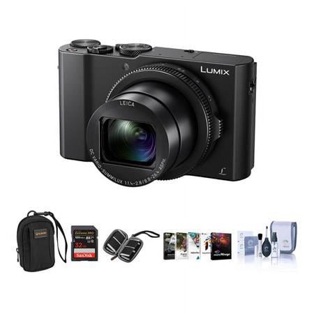 UPC: 0840014185559 | Lumix DMC-LX10 Digital Camera  20MP 1  Sensor – Bundle with 32GB SDHC U3 Card  Camera Case  Cleaning Kit  Memory Wallet  PC Software Package