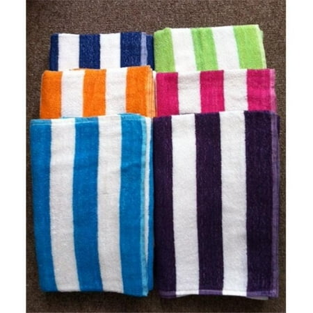 Ddi 1174663 Cabana Stripe Resort Beach Towel 30 X 60 Case Of 36