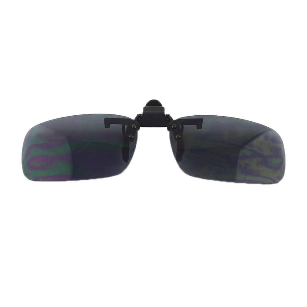 Clip-on Polarized Photochromic Day Night Vision   Driving Glasses Lens Extension 