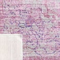thumbnail image 6 of SAFAVIEH Valencia Briar Traditional Polyester Area Rug, Pink/Multi, 9' x 12', 6 of 9
