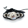 thumbnail image 5 of Pulseras trenzadas de arte multicapa, brazaletes de dibujos animados de gato, Lobo, zorro, theta-delta, regalos de joyería hechos a mano, 5 of 5