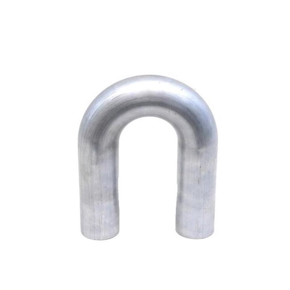 HPS 1.75" OD 180 Degree U Bend 6061 Aluminum Elbow Pipe 16 Gauge w/ 2.25" CLR