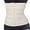 Beige, variant on SHCKE Women Waist Trainer Cincher Belt Tummy Control Sweat Girdle Workout Slim Belly Band for Weight Loss