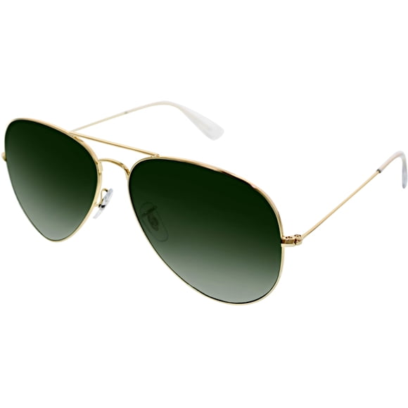 Ray-Ban Men's Gradient Aviator RB3026-L2846-62 Gold Sunglass