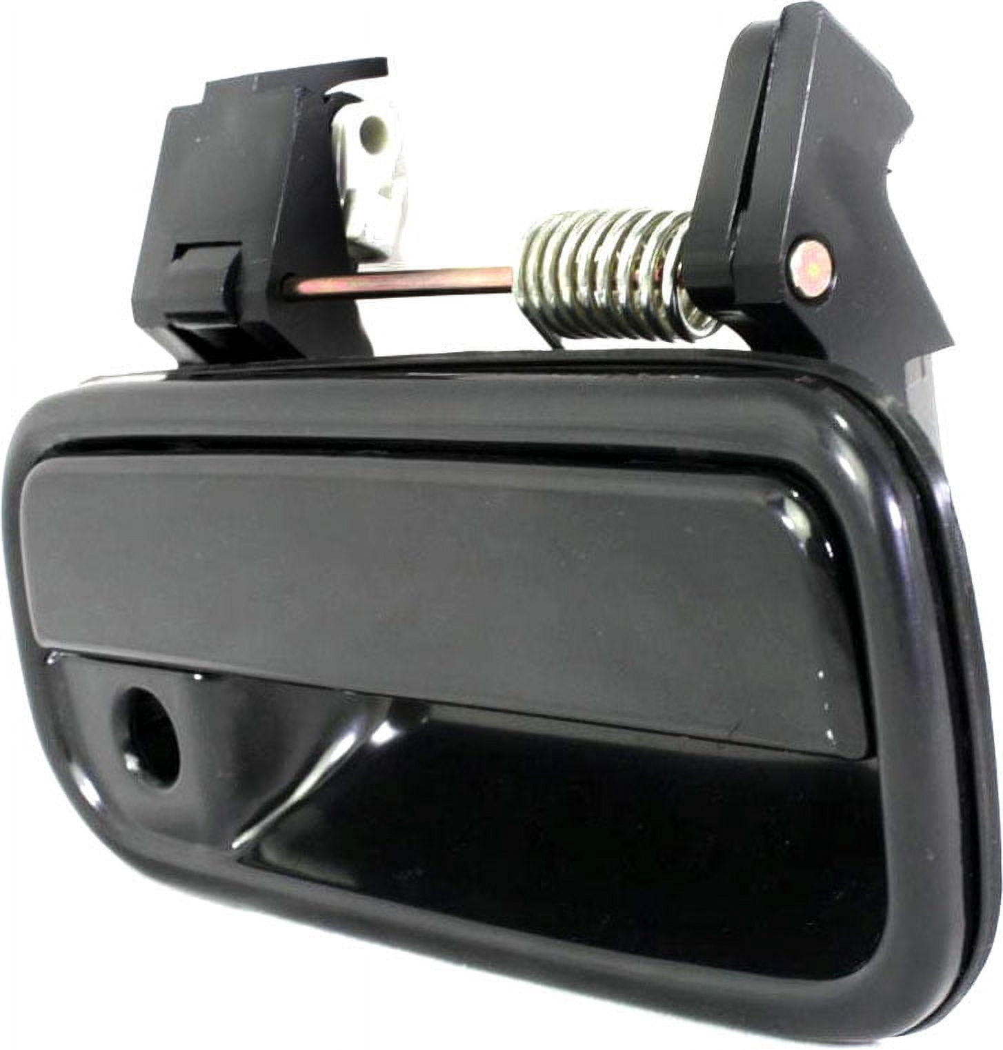 Replacement REPT462157 Exterior Door Handle Compatible with 1990-1995 Toyota 4Runner 1989-1995 Pickup Front, Right Passenger Smooth Black