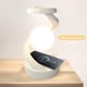 thumbnail image 4 of Lámpara de bola levitante 3D HBASD, lámpara LED 3D creativa de mesa, lámpara de escritorio única para decoración del hogar (carga inalámbrica blanca), 4 of 6