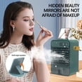 thumbnail image 7 of Nkmbld Fan for Bedroom Mini USB Power Storage Multi-function Small I R Conditioning Fan Cool Spray Dormitory Desktop Office Humidification, 7 of 7