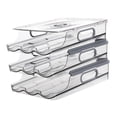 thumbnail image 4 of Soporte automático para huevos perfecl Organizador de despensa 3 niveles 54 huevos, 4 of 8