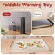 thumbnail image 2 of Actualización 2024, calentador de alimentos plegable tipo bufé, calentamiento rápido, perfecto para fiestas y eventos: mantiene la comida caliente B Bandeja calefactora eléctrica ajustable, 2 of 6