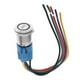 thumbnail image 1 of Botón pulsador de Metal de 19mm con lámpara roja interruptor de arranque de 12V Modificación del motor, fácil de instalar, ajuste Universal los Zulema botón de interruptor de inicio, 1 of 8