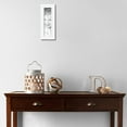 thumbnail image 3 of ArtToFrames 4" x 14" Contemporary White with Lip Picture Frame, 4x14 inch White Wood Poster Frame (WOM-2032), 3 of 7