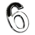 thumbnail image 1 of Numeral Door Plaque House Sign to 9 label Plastic Plating Gate 0 to 9 Plastic Number Tag Hotel Home Sticker Door Label, 1 of 4