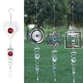 thumbnail image 3 of Wind Stabilizer Mirando la bola Cola Ciclón Patio , Corazón rojo Sunnimix Wind Twister Giradores de viento 3D, 3 of 8
