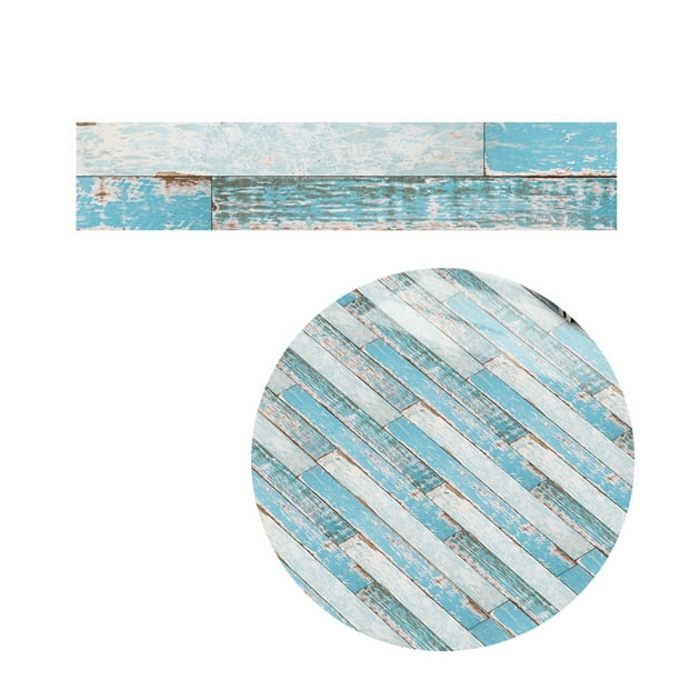 Papel de contacto de piso de grano de madera autoadhesivo de 5 M que cubre PVC película decorativa extraíble pegatinas de papel tapiz sidaley JJ8420-07B