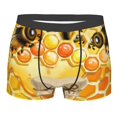 thumbnail image 4 of Goofa Honey Bee Printed Men's Boxer Briefs Underwear, Moisture-Wicking Underwear, Trunk,Soft and Breathable Cotton Underwear-XX-Large, 4 of 9