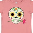 thumbnail image 4 of Inktastic Día De Los Muertos Skull with Flower Boys or Girls Baby T-Shirt, 4 of 5