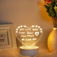 thumbnail image 2 of Note Board Creative LED Night Light USB Message Board Holiday Light with Pen, 2 of 9