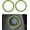 Green, variant on chasenew Engine Start Stop Button Bling Ring,Key Ignition Starter & Knob Crystal Rhinestone Cover, Push Start Button Diamond Decor (Blue-2 Rings)