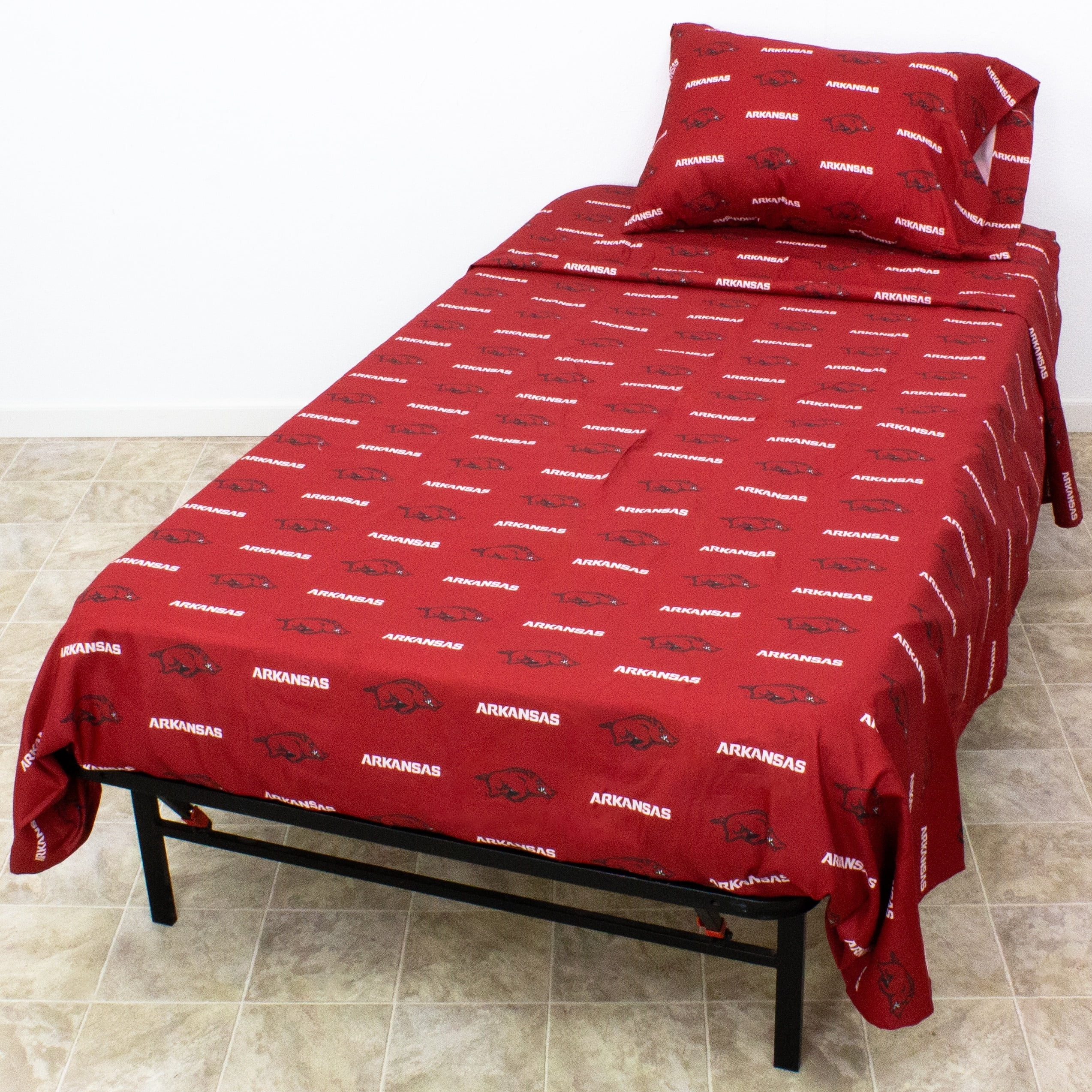 Arkansas Razorbacks Sheet Set Queen