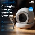 thumbnail image 2 of Furmax Automatic Self Cleaning Cat Litter Box with App Control Support WiFi, Intelligent Radar Smart Auto Litter Box with Liner and Plastic Pad, 2 of 8