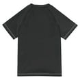 thumbnail image 6 of FORMRS Boys Rash Guard Short Sleeves Swim Shirt Quick Dry UPF 50+ Sun Protection, Sizes 3-12T, Sun Moon and Stars Pattern, 6 of 6