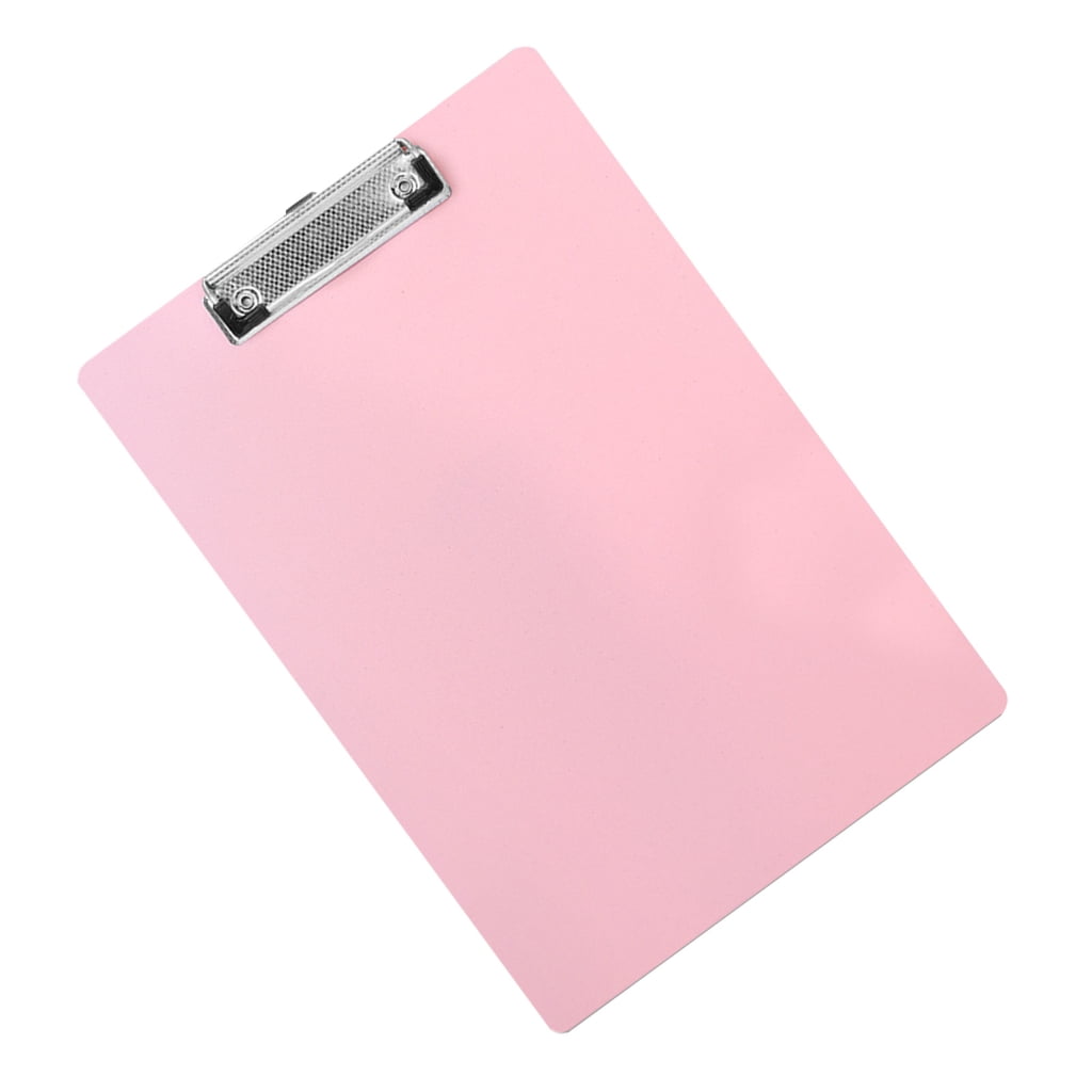 4Pcs/Pack Clipboard with Retactable Hanging Hook 12x8In Conference Writing Board
