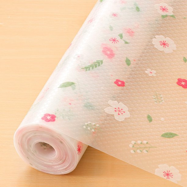 Cooyes Revestimiento para estantes – Revestimiento premium para gabinetes de cocina – Revestimientos para estantes no adhesivos para gabinetes de cocina – Papel impermeable para estantes con patrón mo