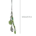 thumbnail image 3 of YIEMEEN Sweet Grass Leaf Bead Pendant Phone Charm Chain Strap Bag Decoration Lanyard, 3 of 21