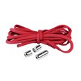 thumbnail image 2 of harmtty 1 Pair Sneaker Shoelaces Wear-resistant Elastic with Metal Buckles Lock Shoe Laces for Slip On Shoes,Red, 2 of 8
