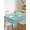 Aqua, variant on Grey Striped Table Cloth, Luxurious White Stripes Modern Abstract Art Waterproof Tablecloth for Rectangle Tables, Reusable Washable Fabric Table Cover for Restaurant Kitchen Dining Tables 54"x108"