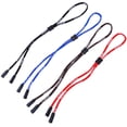 thumbnail image 3 of KAKOWELY Corde de Lunettes de Sport 4 Pcs Corde de Lunettes de Sport Extérieure Réglable Corde de Lunettes Portable Antidérapante pour Usage Quotidien (Rouge, Bleu, Noir, Marron), 3 of 5