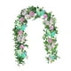 thumbnail image 2 of Guirnalda de flores artificiales decorativas, guirnalda floral falsa de 180 cm, flores falsas de , vegetación para ceremonias, decoración de Estilo B, 2 of 8
