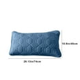 thumbnail image 3 of 2-Pack Fiber Pillow Core Isolation Covers, Polyester Pillowcase with Breathable, Oil-Proof & Skin-Friendly Fabric, 48x74cm, Multiple Colors, Hotel & Household Use, 3 of 5