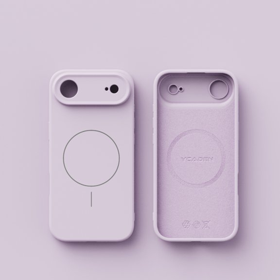 for iPhone Air Magnetic Case, Compatible with Mag-Safe, Military Grade Drop Protection and Raised Camera Protection, Slim Shockproof Anti-Scratch Phone Cover for iPhone Air, Purple