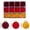 Red Yellow, variant on 12PCS Velvet Christmas Ornaments,Velvet Ornaments for Christmas Tree,Shatterproof Christmas Tree Hanging Ornaments Plastic Balls, for Xmas Home Decor