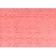 thumbnail image 1 of Ahgly Company Indoor Rectangle Abstract Red Modern Area Rugs, 2' x 5', 1 of 4