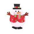 thumbnail image 2 of Tenedor de dibujos animados Utensilio de corte Navidad Navidad Muñeco de nieve Cuchara Funda Protector de manga Bolsa de ropa Vajilla Decoración Guardurnaity ZHF0219, 2 of 5