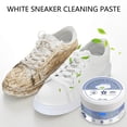 thumbnail image 3 of White Shoe Cleaning Paste - No-Wash Yellowing & Stain Remover for Sneakers, Canvas & Leather, Multi-Material Safe, Easy Application, Matte Finish, 3 of 5