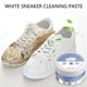 thumbnail image 4 of Limpiadores domésticos 140 g diarios Pasta limpiadora de zapatos blancos Quitamanchas y amarillea instantánea sin lavado para zapatillas de lona y cuero Crema limpiadora de zapatos blancos, 4 of 9