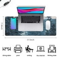 thumbnail image 5 of Enrich Your Gaming Experience with Forest Pattern XXL Mouse Mat - Ultra-Large Non-Slip Desk Pad with Durable Stitched Edges - Perfect for Home & Office - 31.5 x 11.8 Inches, 5 of 7