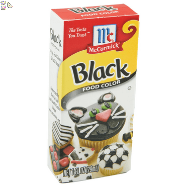 Mccormick Black Food Color, 1 Fl Oz Packaging may vary